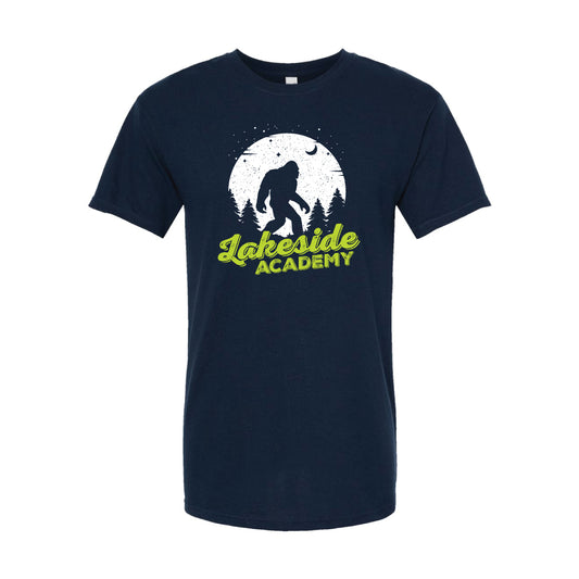 Lakeside Academy Sasquatch Moon Adult 100% Cotton Tee