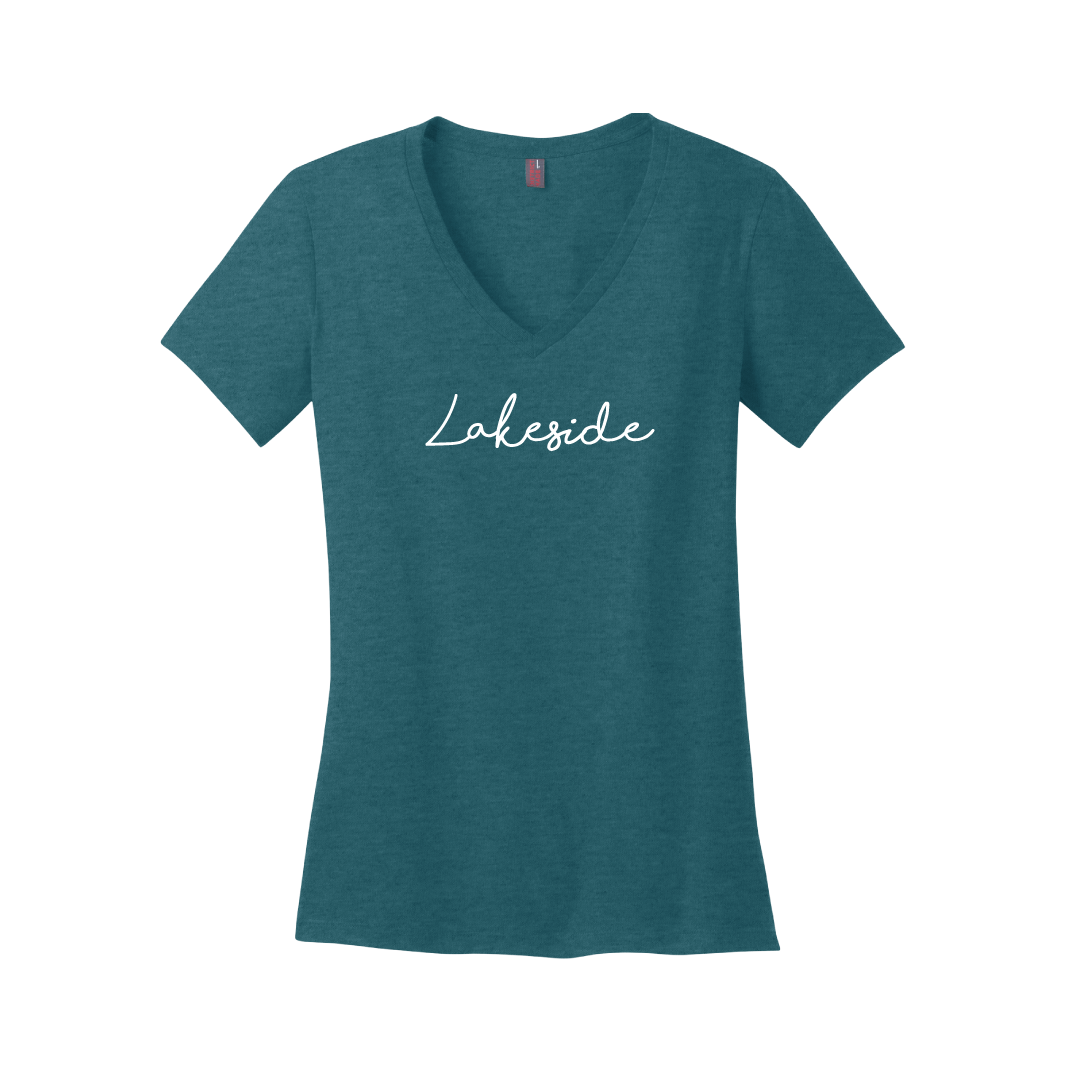 Lakeside Women's V-Neck Tee