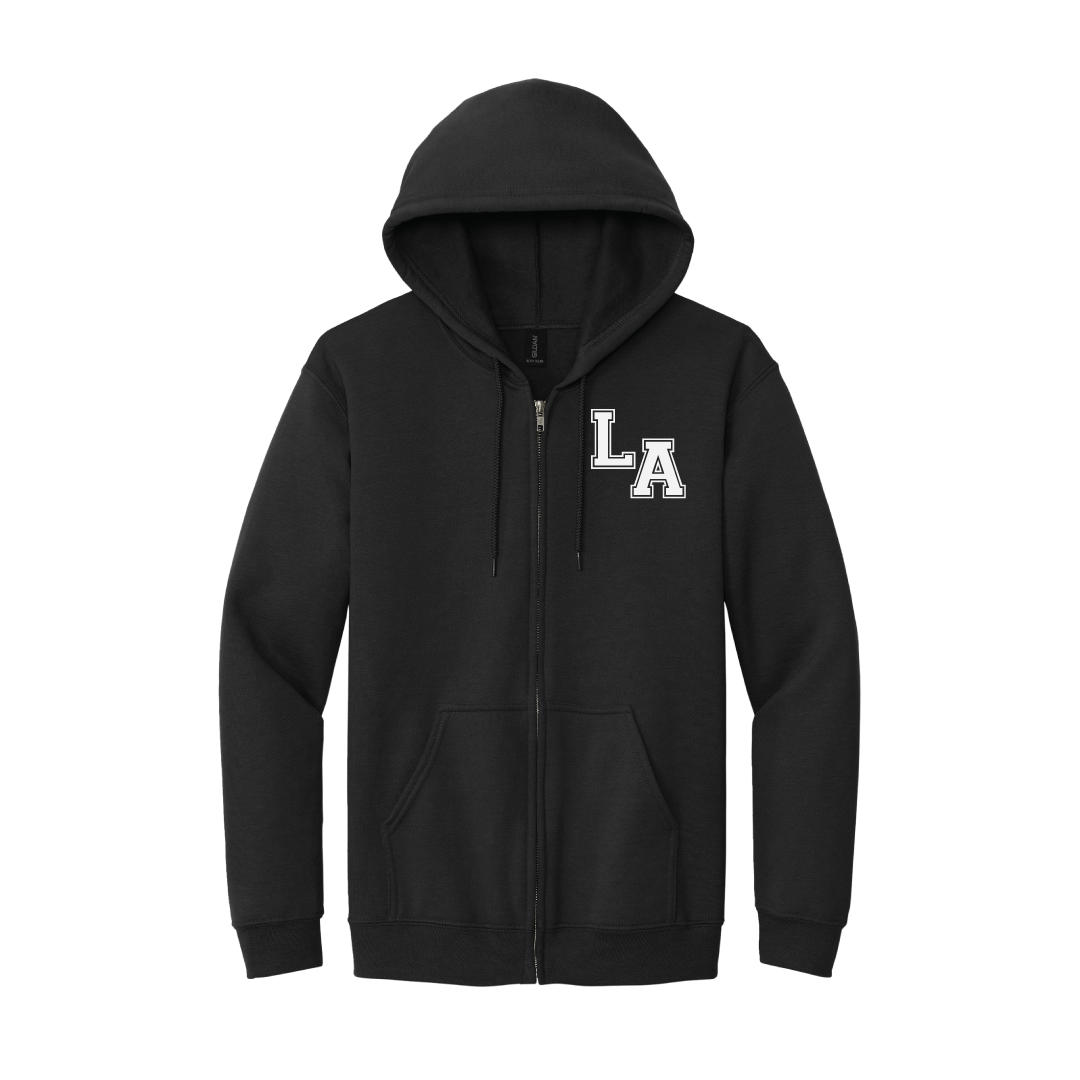 "LA" Heavy Blend Full-Zip Hooded Sweatshirt