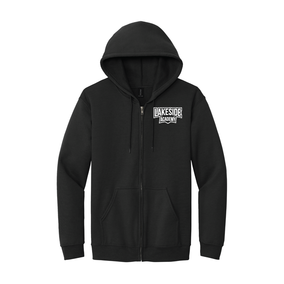 Lakeside Academy Heavy Blend Full-Zip Hooded Sweatshirt