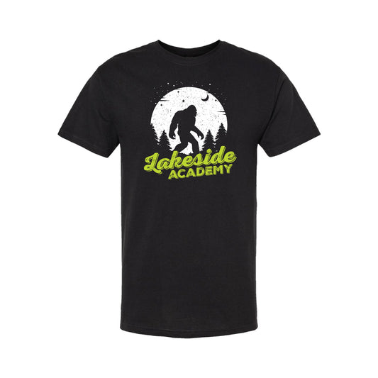 Lakeside Academy Sasquatch Moon Adult 100% Cotton Tee